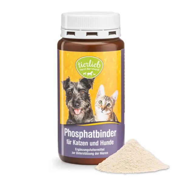 Supliment Insuficienta Renala (Phosphate Binder), pentru Caini si Pisici, 140 g, Tierlieb