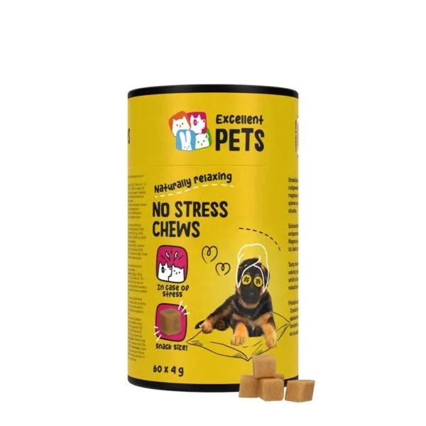 Supliment pentru Calmare pentru Caini, 60 tablete masticabile, Excellent Pets