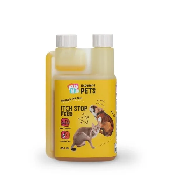 Supliment pentru Mancarimea Pielii pentru Caini si Pisici, 250 ml, Excellent Pets