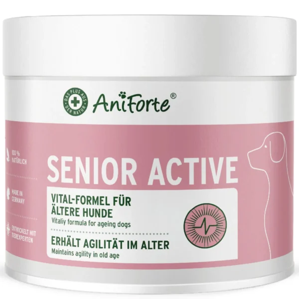 Senior Active pentru câini seniori – supliment natural complet